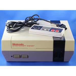 Nintendo Entertainment System NES-001 Console One Controller