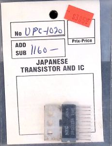 UPC1020H NEC Audio Amplifier IC